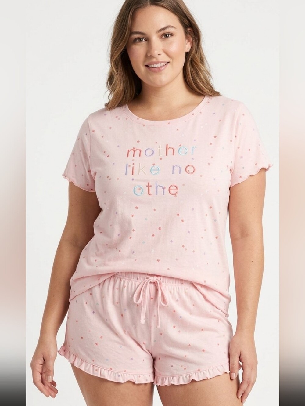 LC Lauren Conrad plus size summer pajama shorts set women's plus size 2X